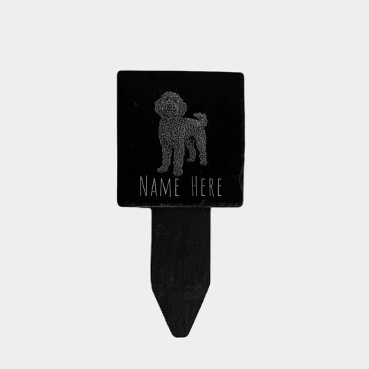 Cockapoo Garden Ornament Herb Sign – Unique Dog Garden Accessory