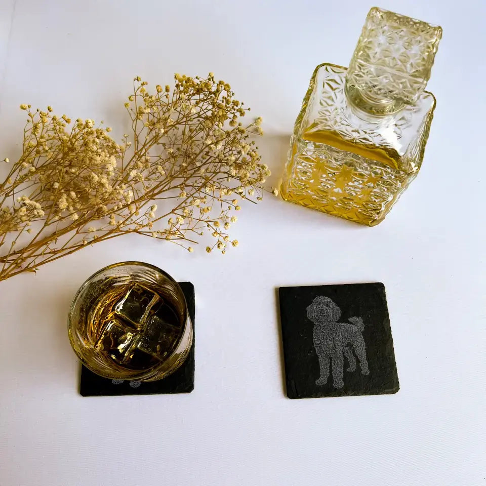 Cockapoo Coasters – Unique Dog Present & Home Accessory