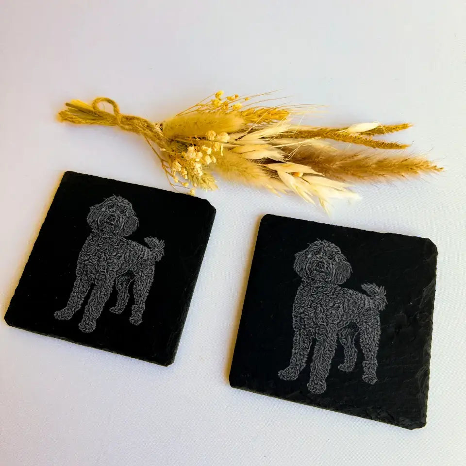 Cockapoo Coasters – Unique Dog Present & Home Accessory
