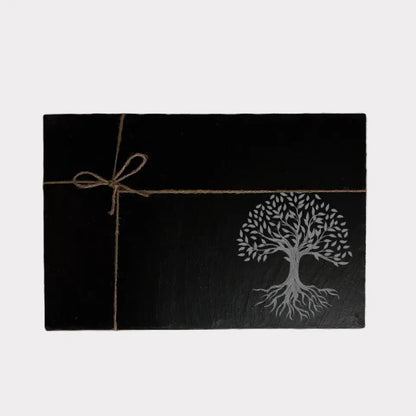 Tree Of Life Placemats (Set of 2) - Slate Tree Table Mats