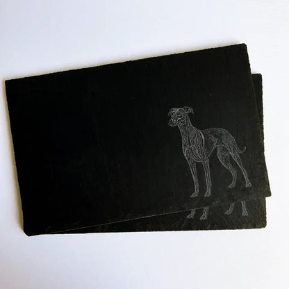 Greyhound - Natural Slate Placemats (Set of 2)