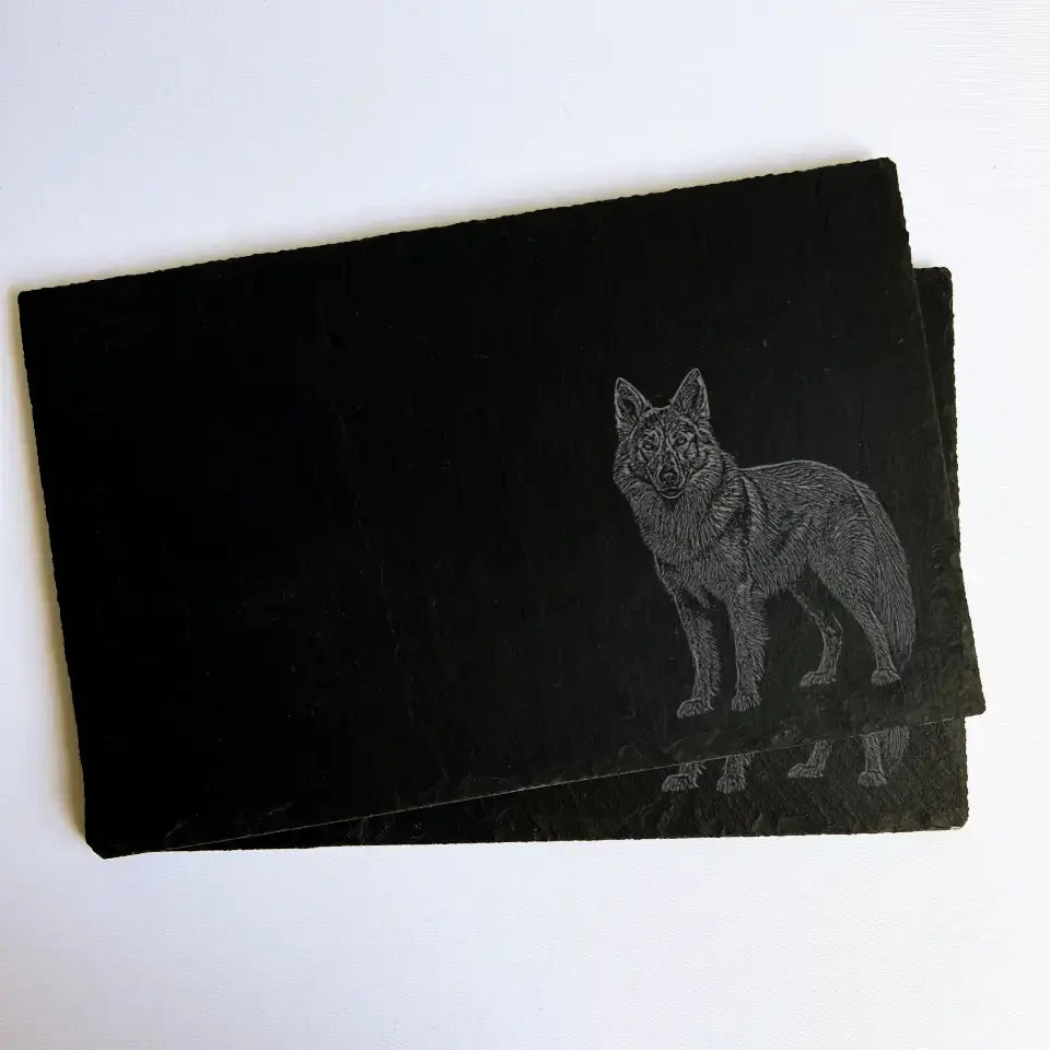 Alsatian - Natural Slate Placemats (Set of 2)