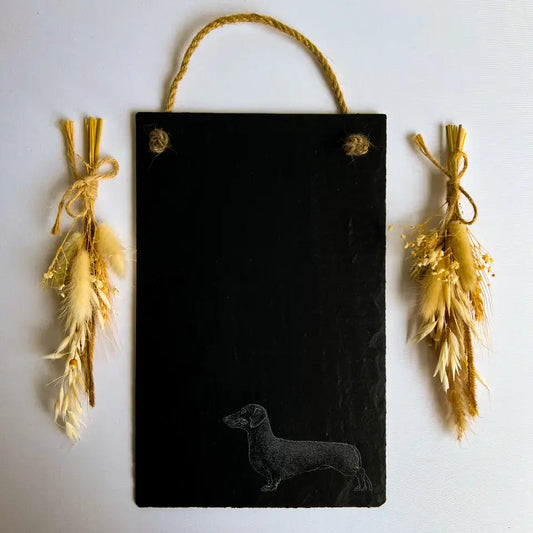 Dachshund Chalkboard – Slate Memo Board & Sausage Dog Accessories