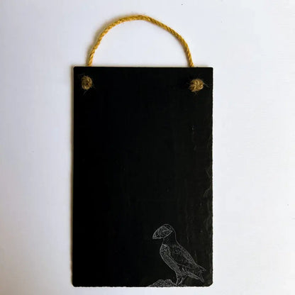 Puffin - Natural Slate Memo Chalk Board