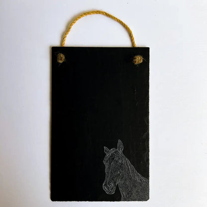 Horse Chalkboard Farm Décor - Chalk Board for Kitchen