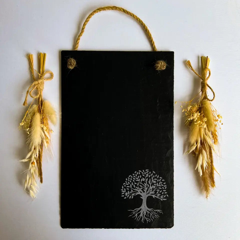 Personalised Tree Of Life - Custom Slate Family Tree Chalkboard