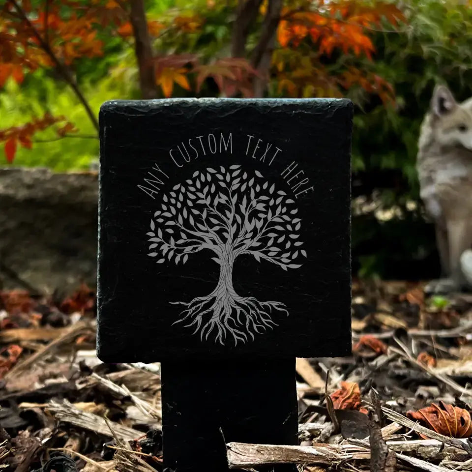 Tree of Life Garden Stake - Family Tree Marker