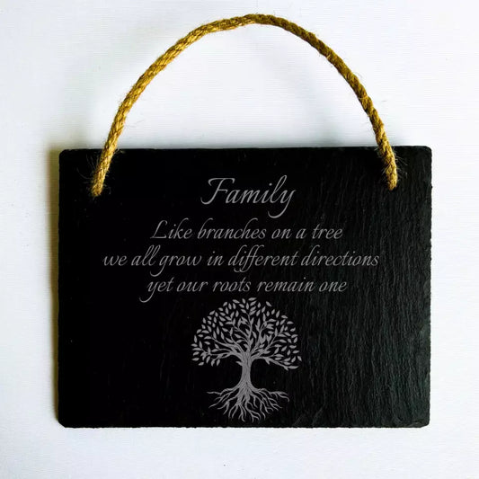 Tree of Life Meaning - Life Tree Family Slate Sign