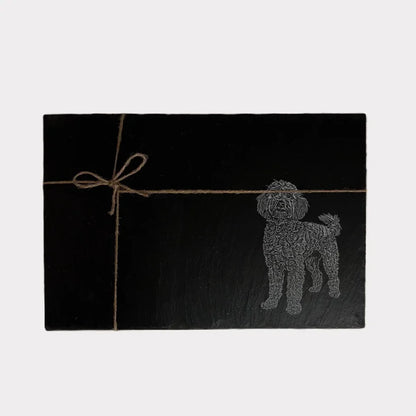 Cockapoo Slate Placemats (Set of 2) – Homeware Gift for Cockapoo Lovers